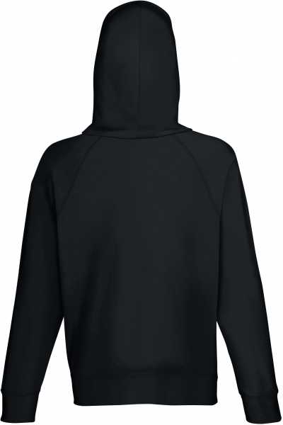 Kapuzen Sweatjacke Black